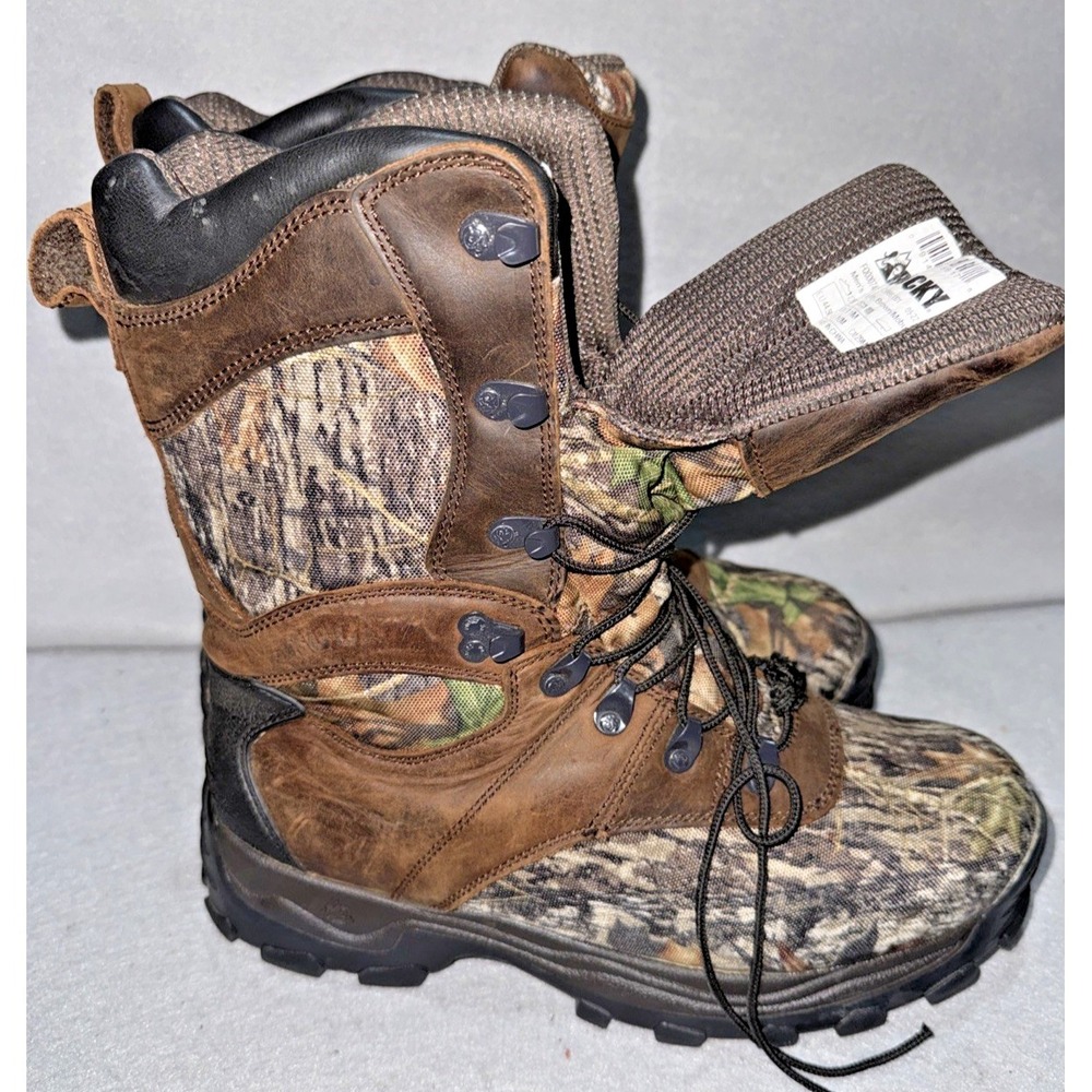 ROCKY SPORT UTILITY MAX 1000G INSULATED WATERPROOF 9" BOOTS 7481 - sz 11M